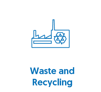 Waste and Recycling Industry Icon